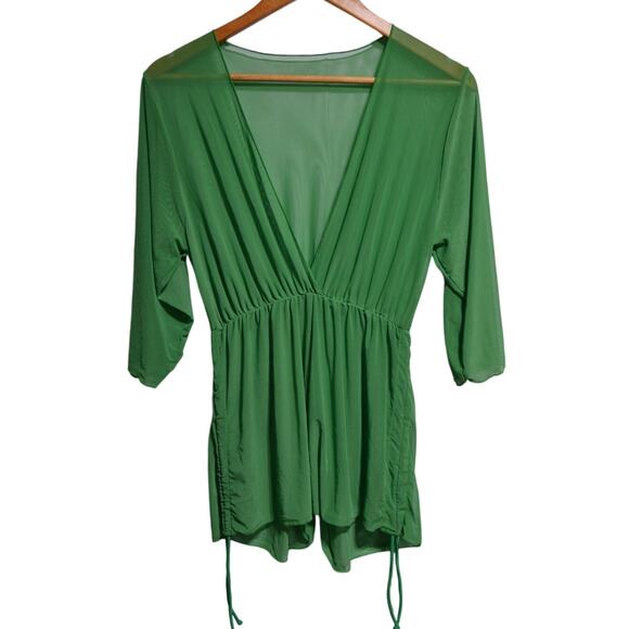 Swim Lot 2 Bikinis and One Swim Cover up Romper Size Small - Picture 8 of 11